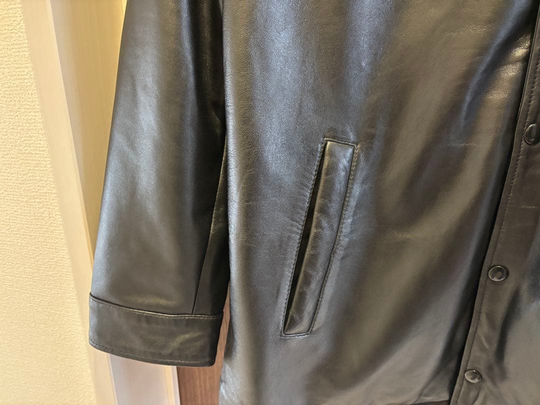 Liugoo Leathers レザーコーチジャケット　羊革　訳あり価格