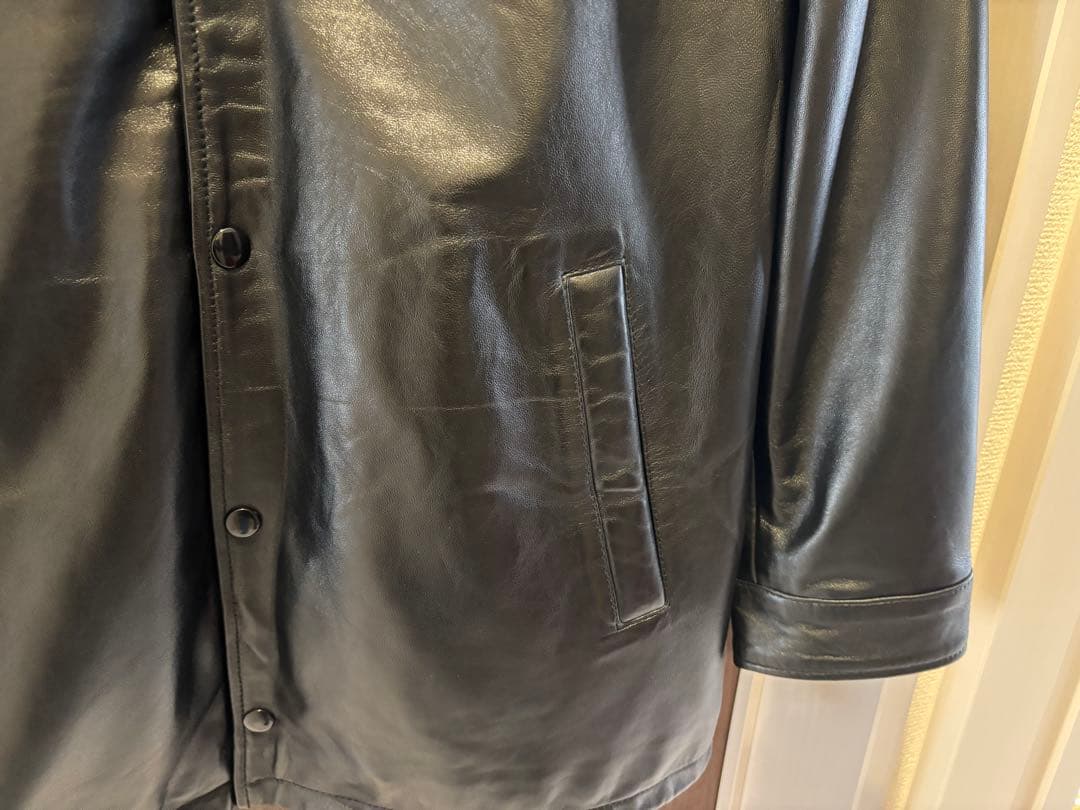 Liugoo Leathers レザーコーチジャケット　羊革　訳あり価格