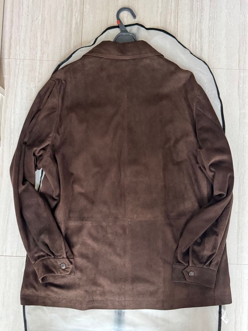 25aw マーティーアンドサンズ SUEDE SHIRTS JACKET