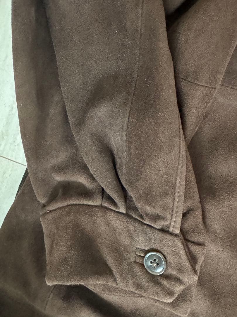 25aw マーティーアンドサンズ SUEDE SHIRTS JACKET