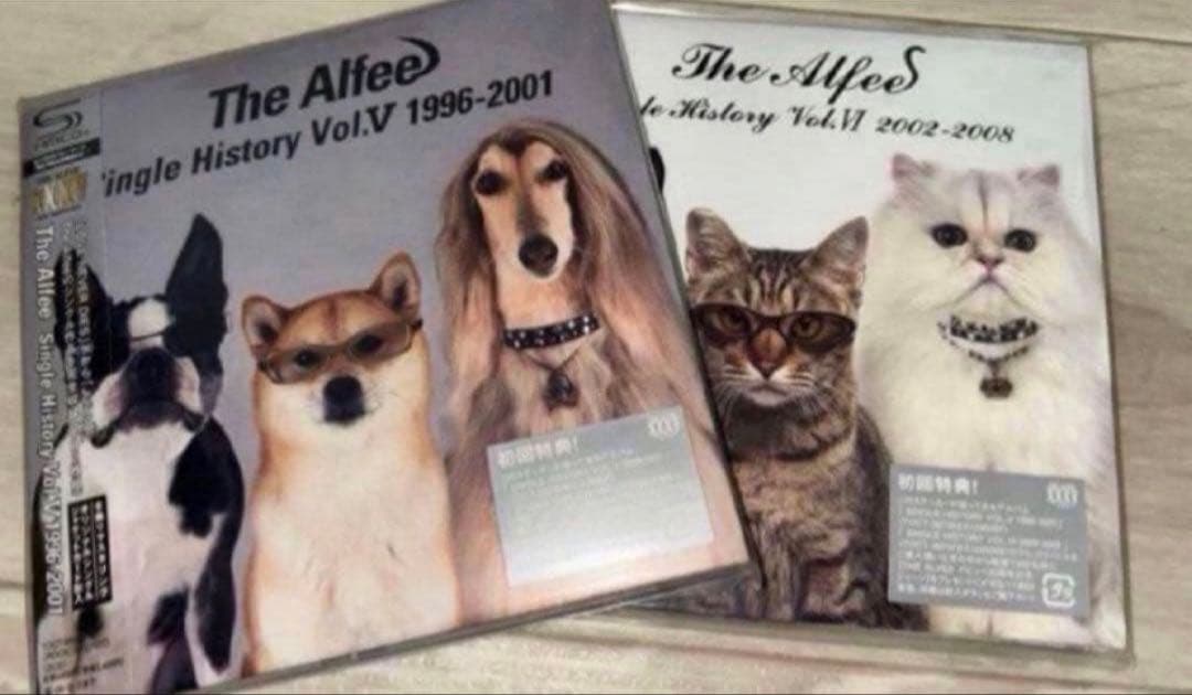 新品4枚組CD THE ALFEE/Single History Vol.5+6