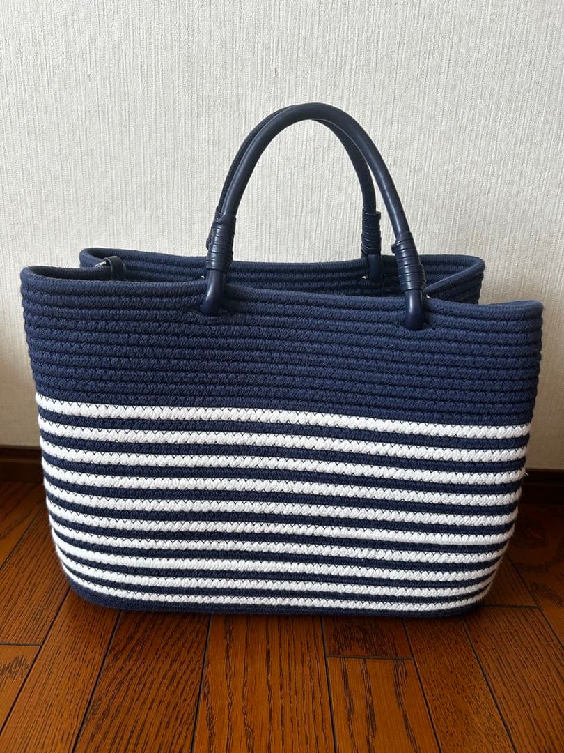 EMPORIO ARMANI ストライプ トートバッグ