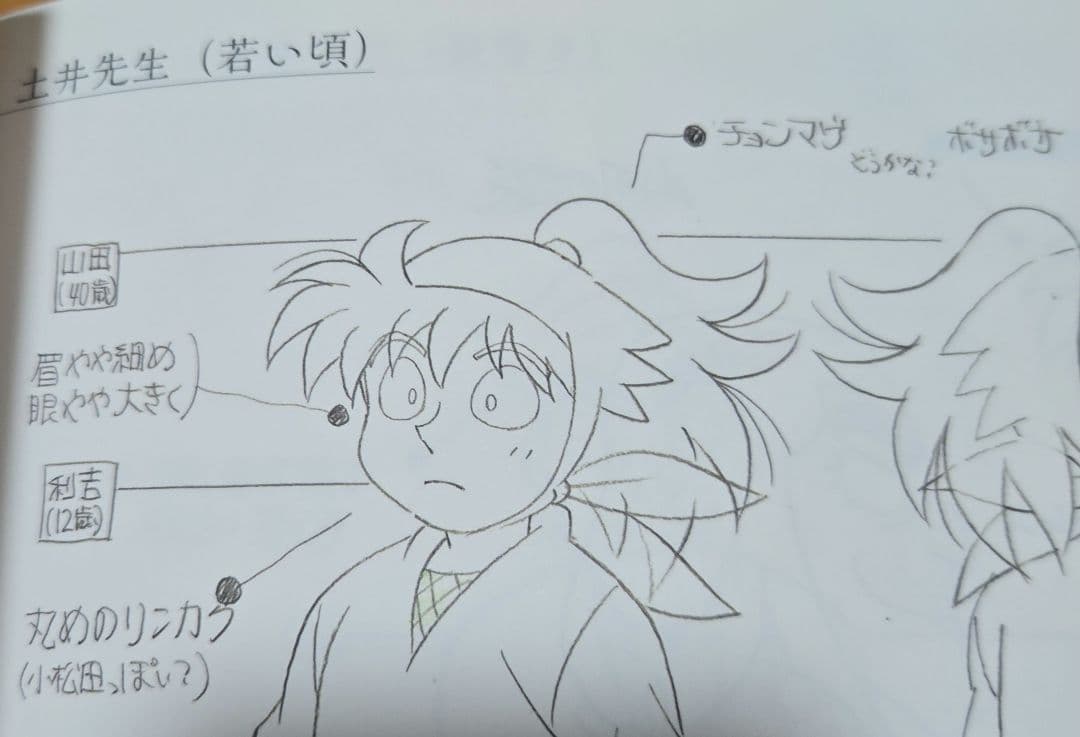 忍たま乱太郎 アニメーション設定画集 資料集 一巻