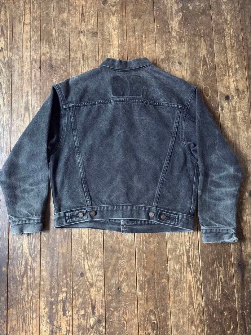 オ*ス様 levi's 70598 ブラックデニムジャケット 90s