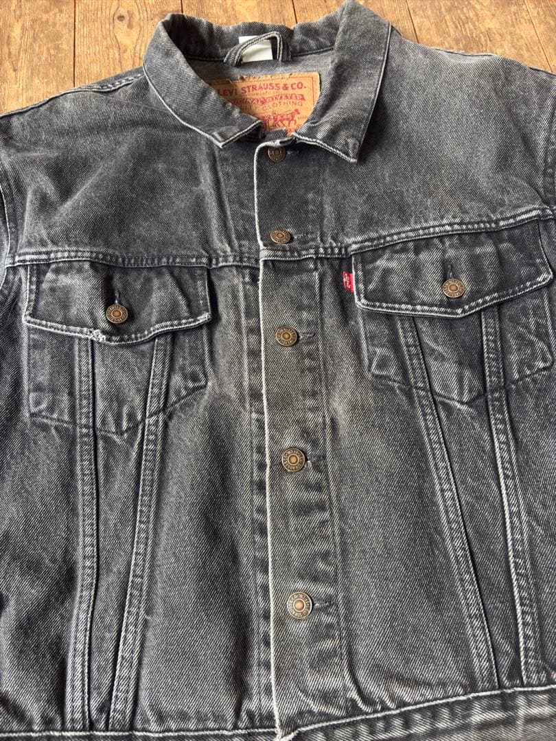オ*ス様 levi's 70598 ブラックデニムジャケット 90s