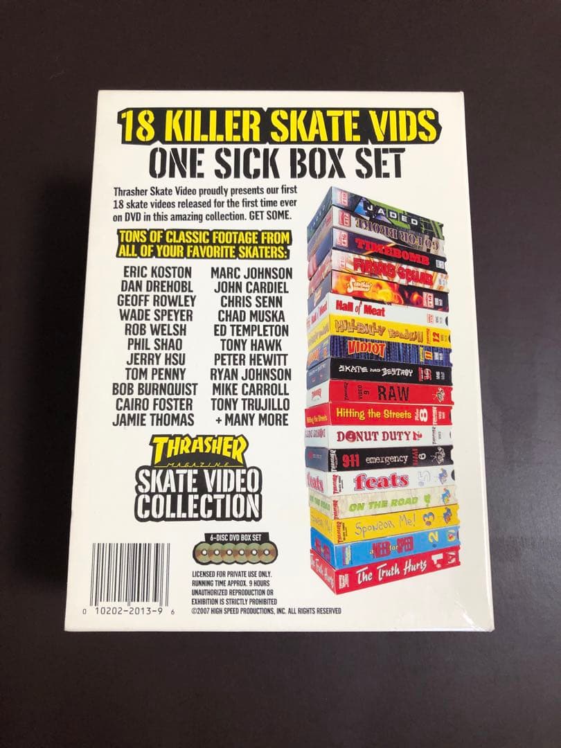スポーツ・フィットネス Thrasher Skate Collection Box & SHOTGUN