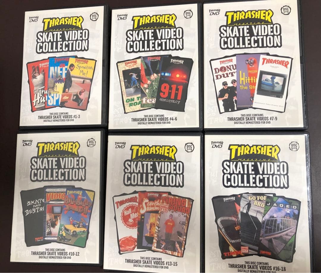 スポーツ・フィットネス Thrasher Skate Collection Box & SHOTGUN