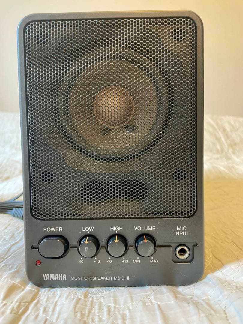 YAMAHA MS101Ⅱ 小型パワードスピーカー ×2 楽器モニター小規模PA