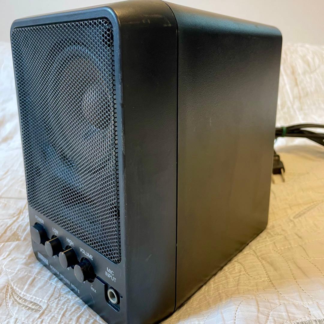 YAMAHA MS101Ⅱ 小型パワードスピーカー ×2 楽器モニター小規模PA