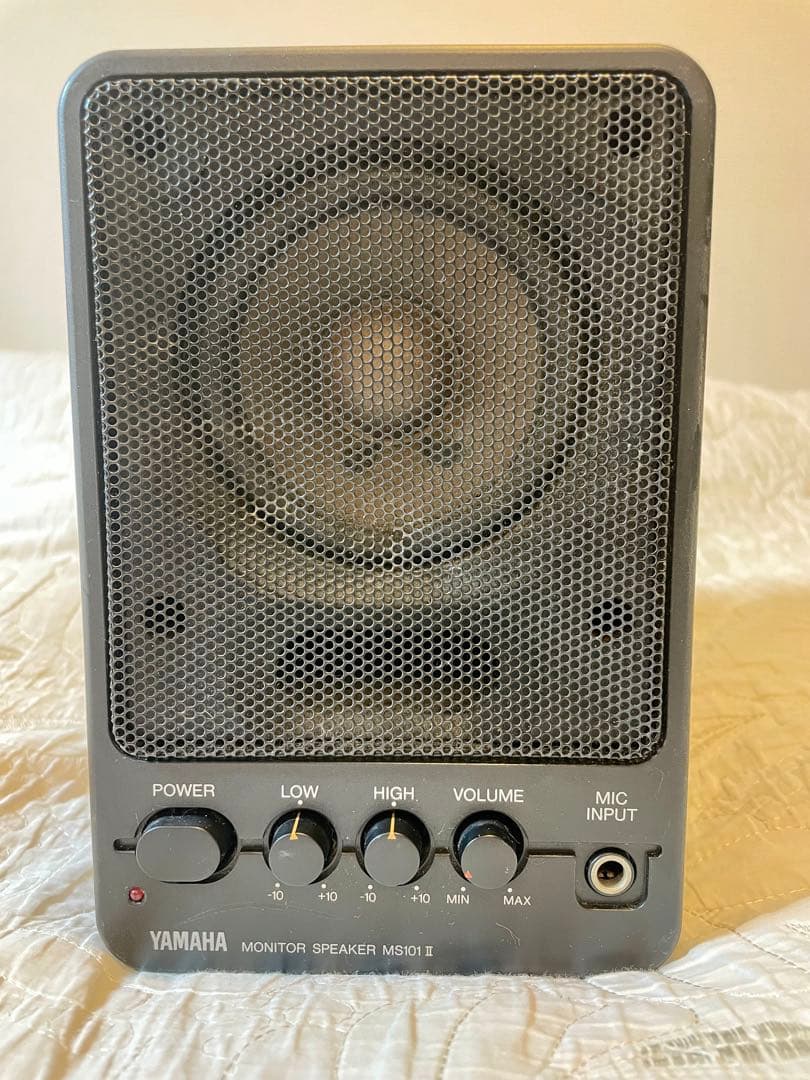YAMAHA MS101Ⅱ 小型パワードスピーカー ×2 楽器モニター小規模PA