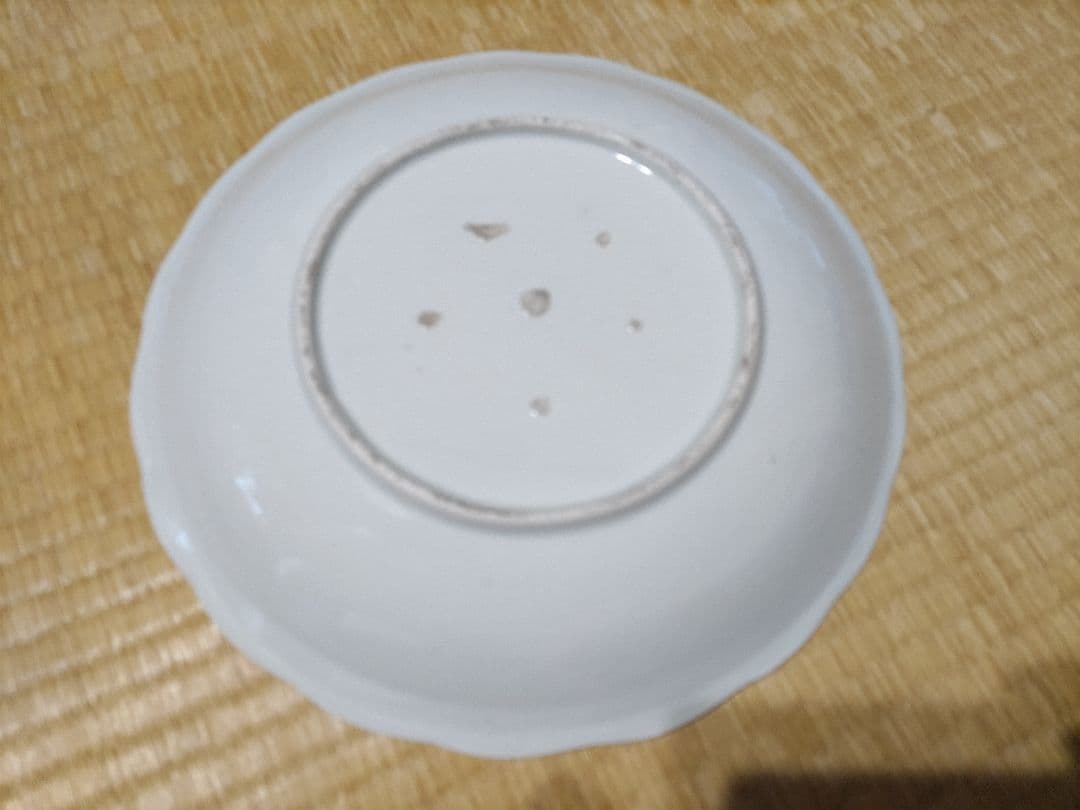 志田窯 大皿（29.5cm）鶴図　無傷