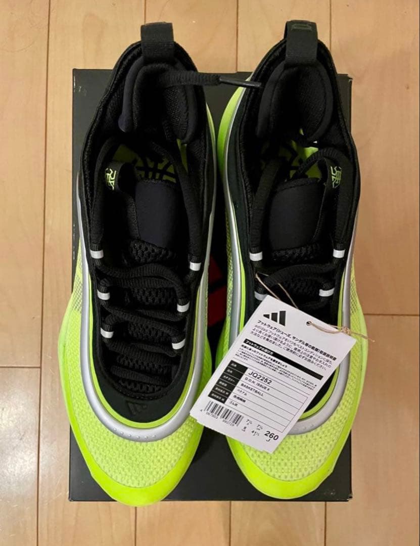 adidas、D.O.N. Issue 6、27.5センチ