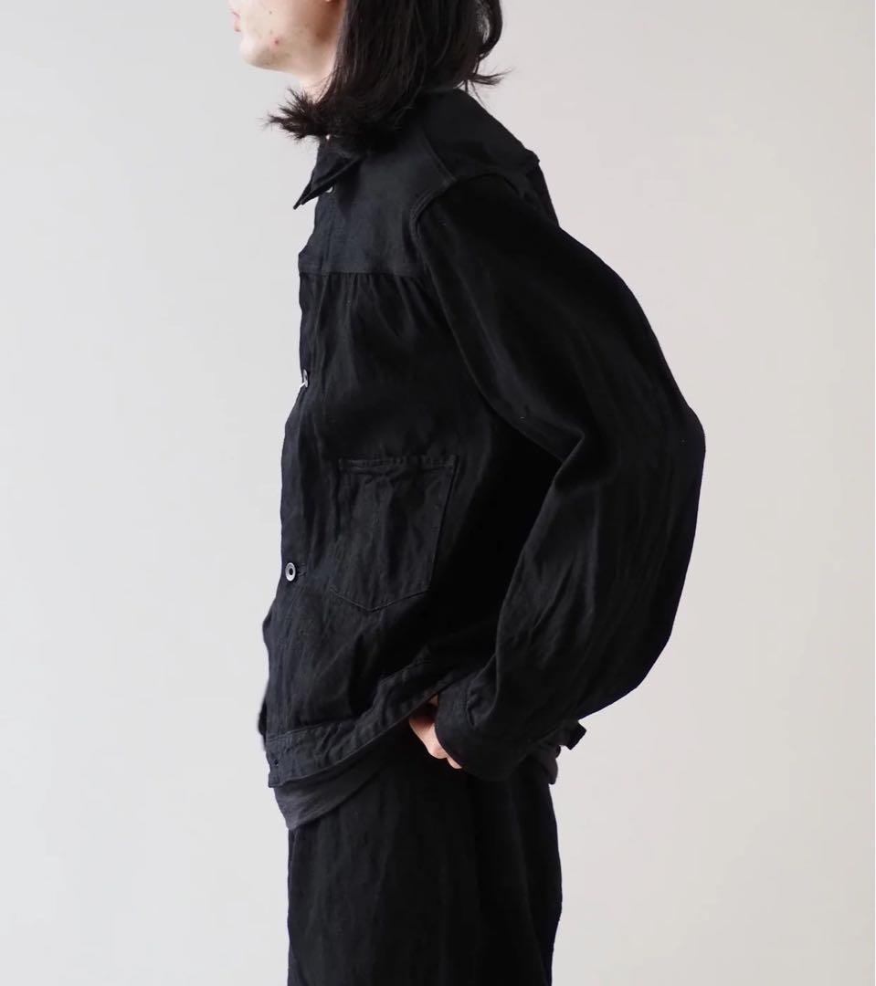 COMOLI コモリ ブラックデニムジャケット 3