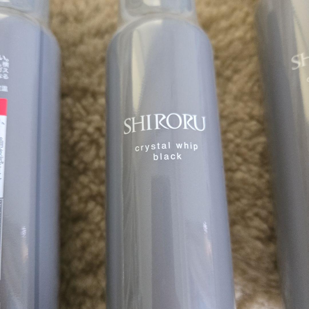 SHIRORU crystal whip black 6本セット