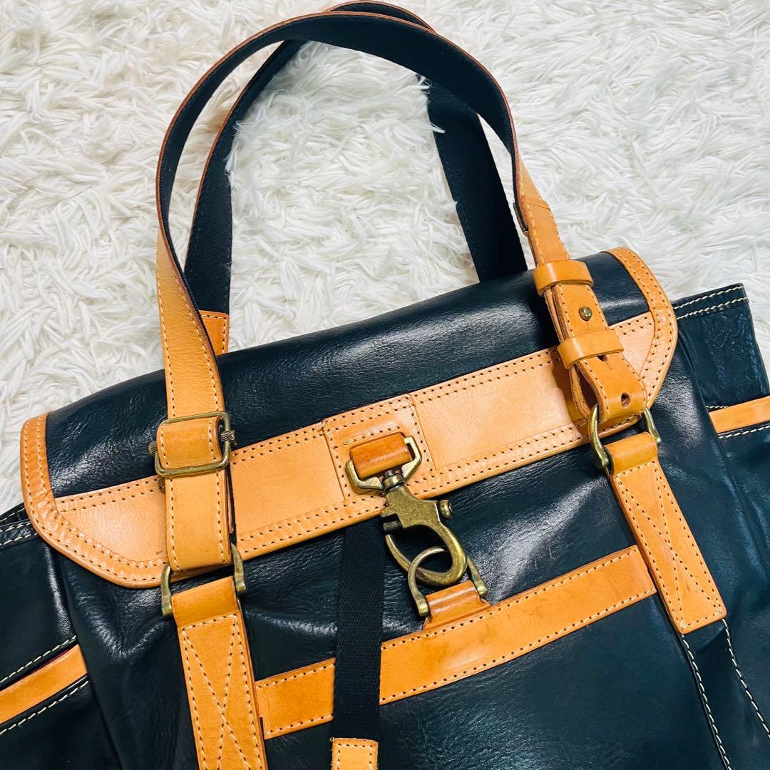 master-piece Cow Leather tote bag 日本製