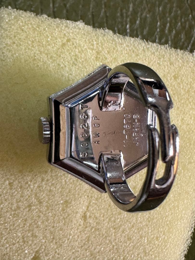 アクセサリー Seiko Ring Watch 17Jewels Rank A