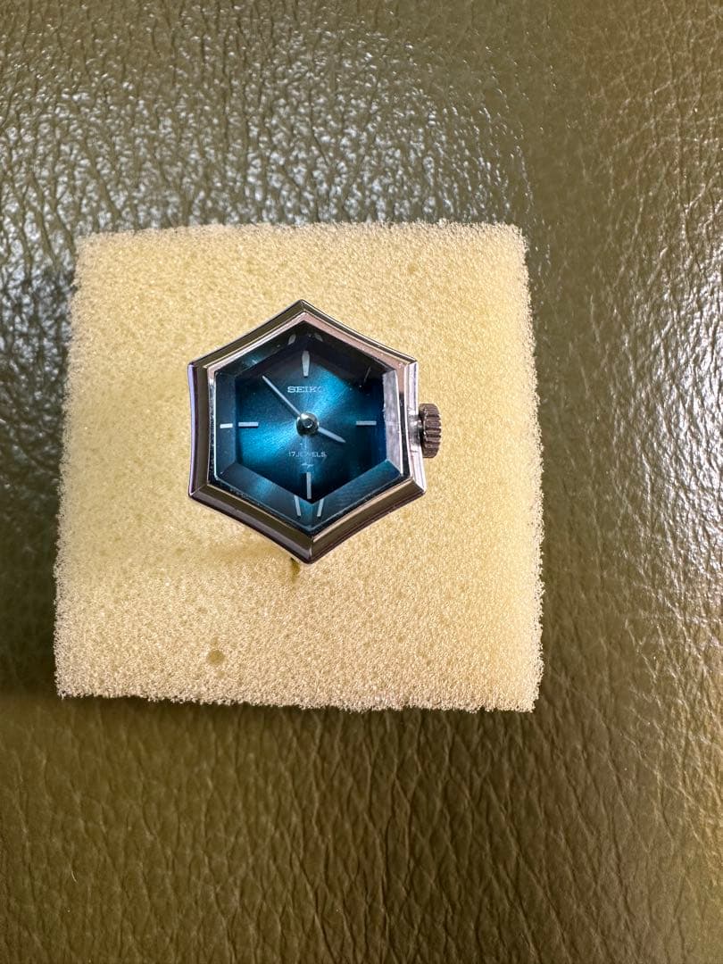 アクセサリー Seiko Ring Watch 17Jewels Rank A