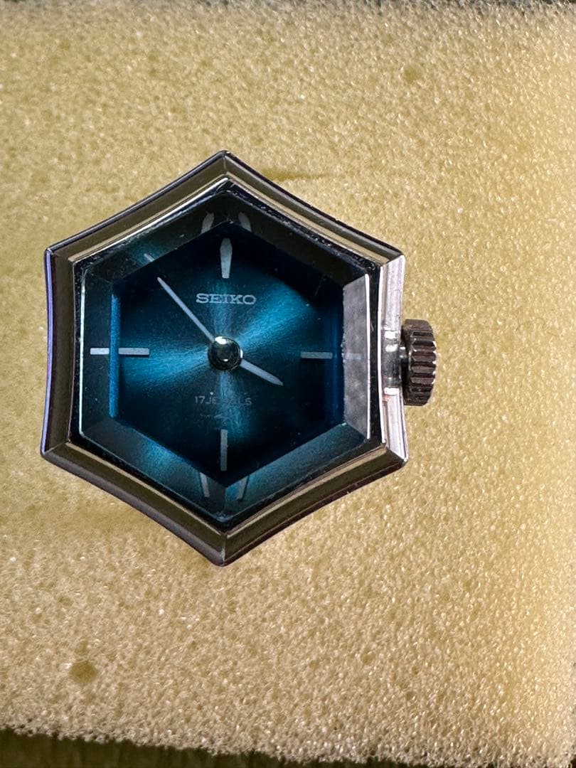 アクセサリー Seiko Ring Watch 17Jewels Rank A