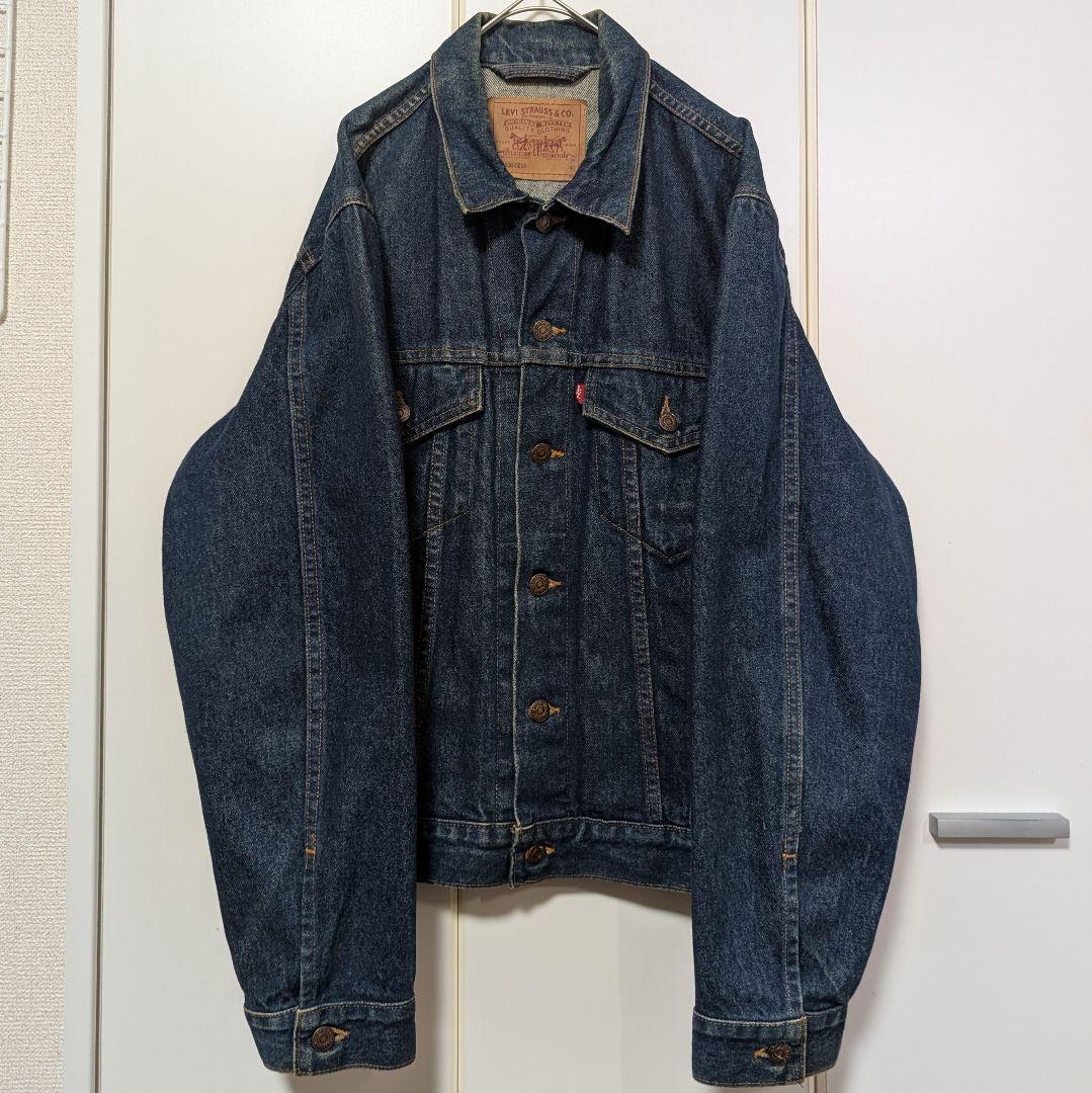 【濃紺】Levi's リーバイス 70506 デニムジャケット 40 USA製