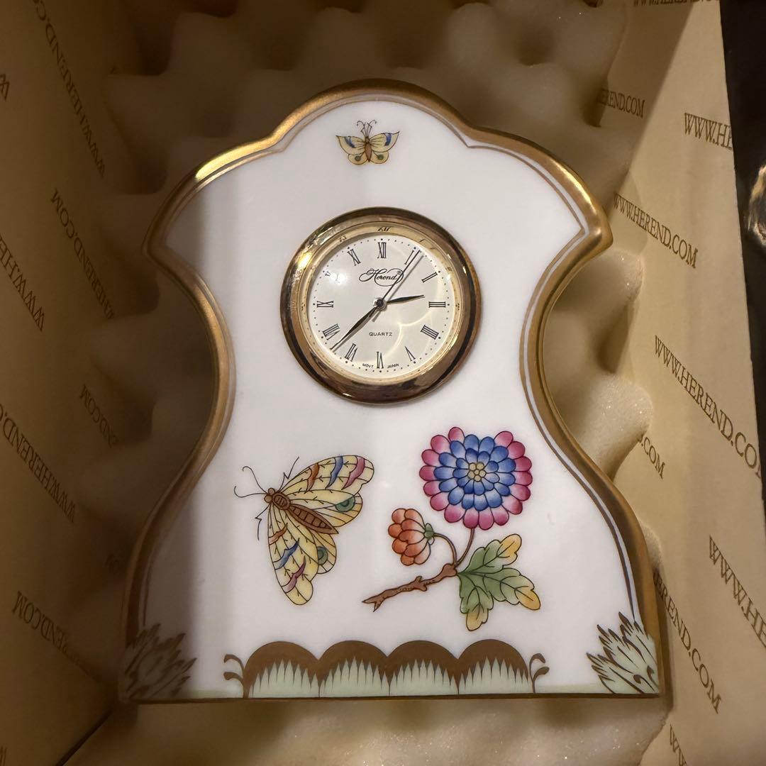ヘレンド　置き時計