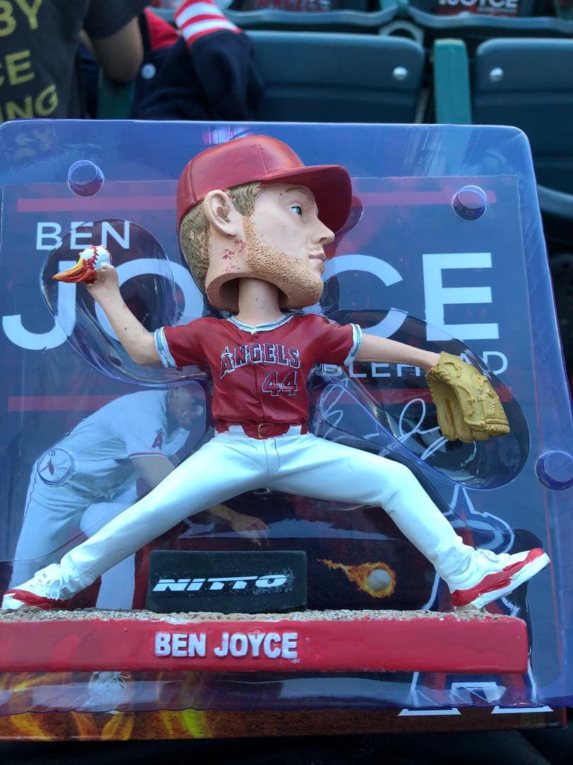 【激レア】MLB最速男！エンゼルス ベン・ジョイス 球場限定配布ボブルヘッド