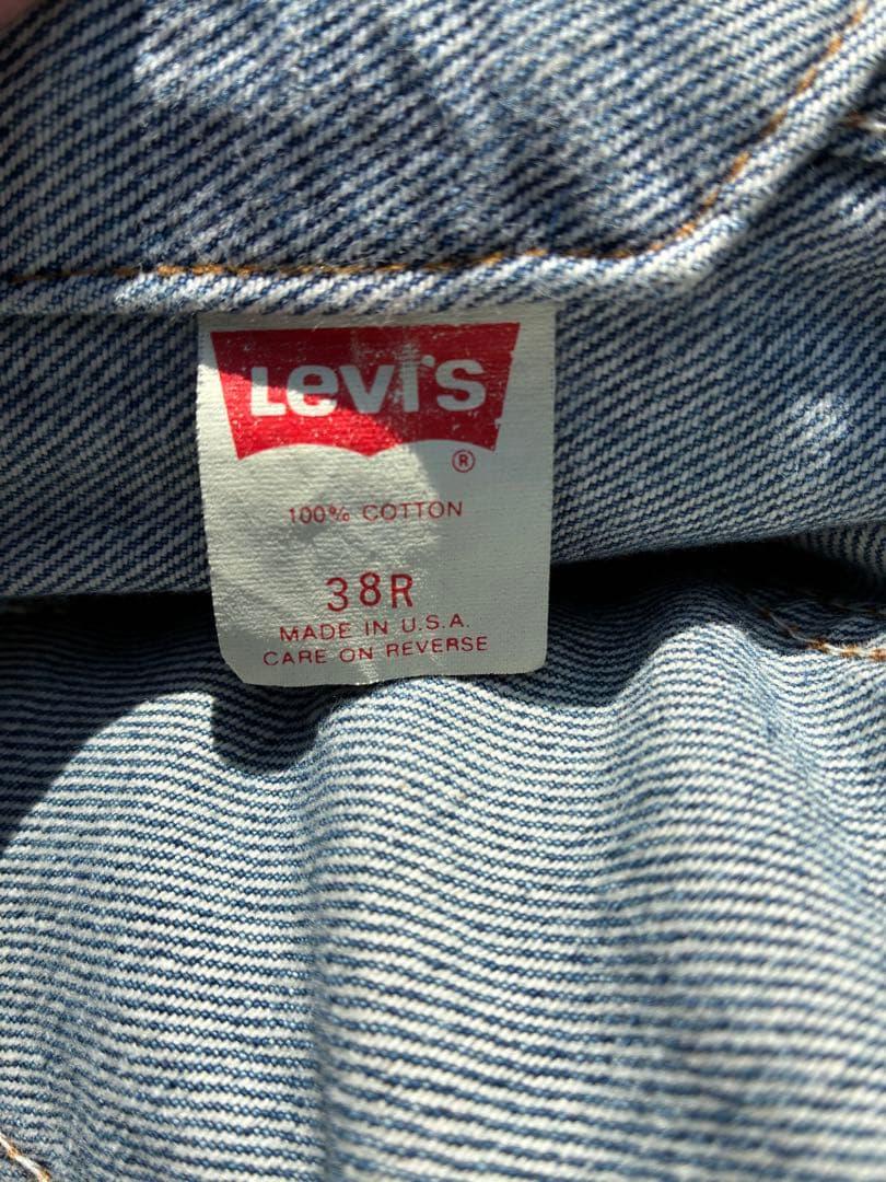 【貫禄】米国製 Levi's 80sデニムジャケット 70506-0216