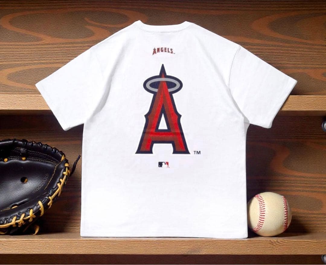 大谷翔平モデル★新品★APPLEBUM LA AngelsBoy TシャツMLB