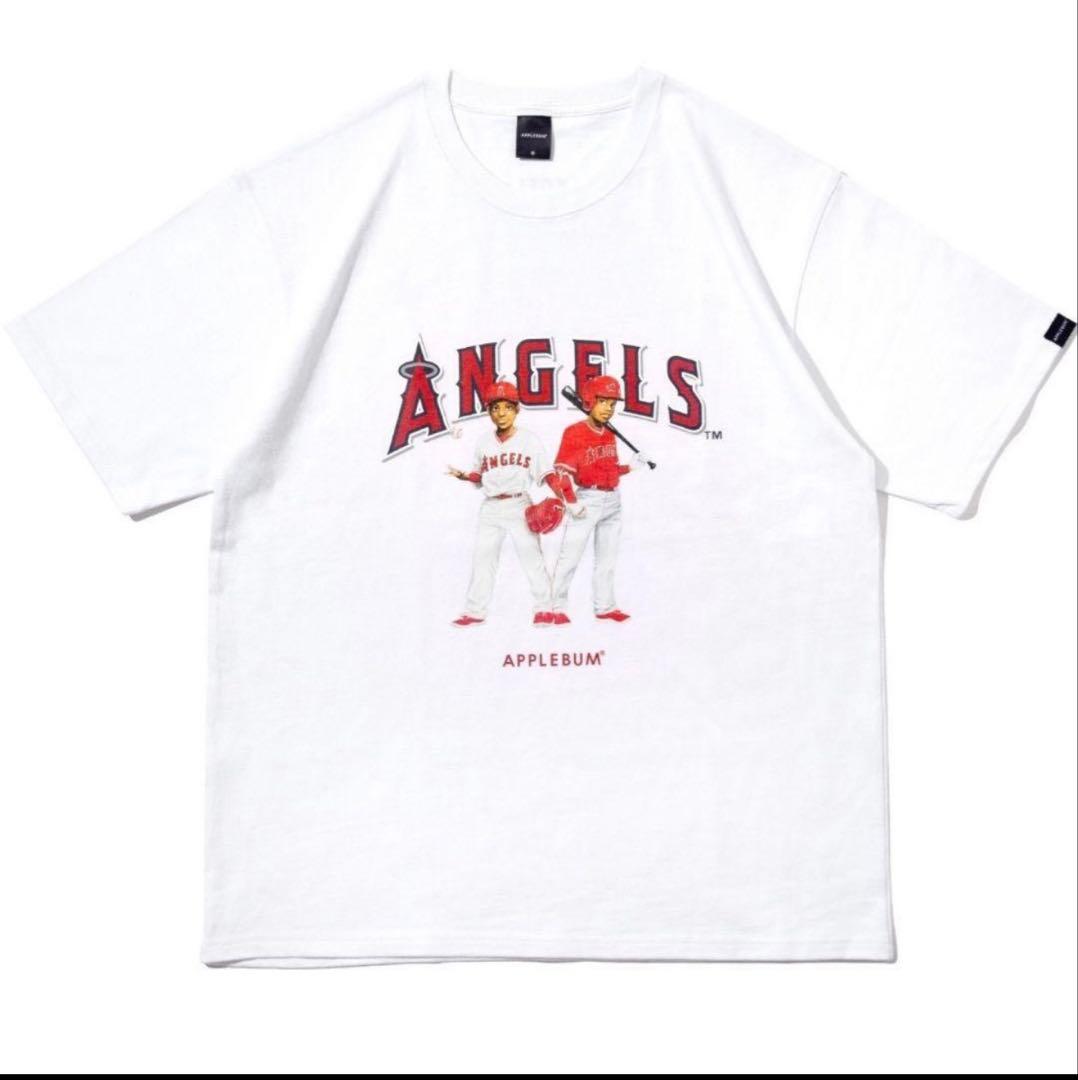 大谷翔平モデル★新品★APPLEBUM LA AngelsBoy TシャツMLB