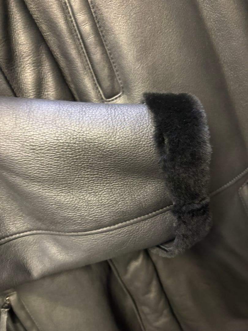 羊100% ARMANI ムートンコート