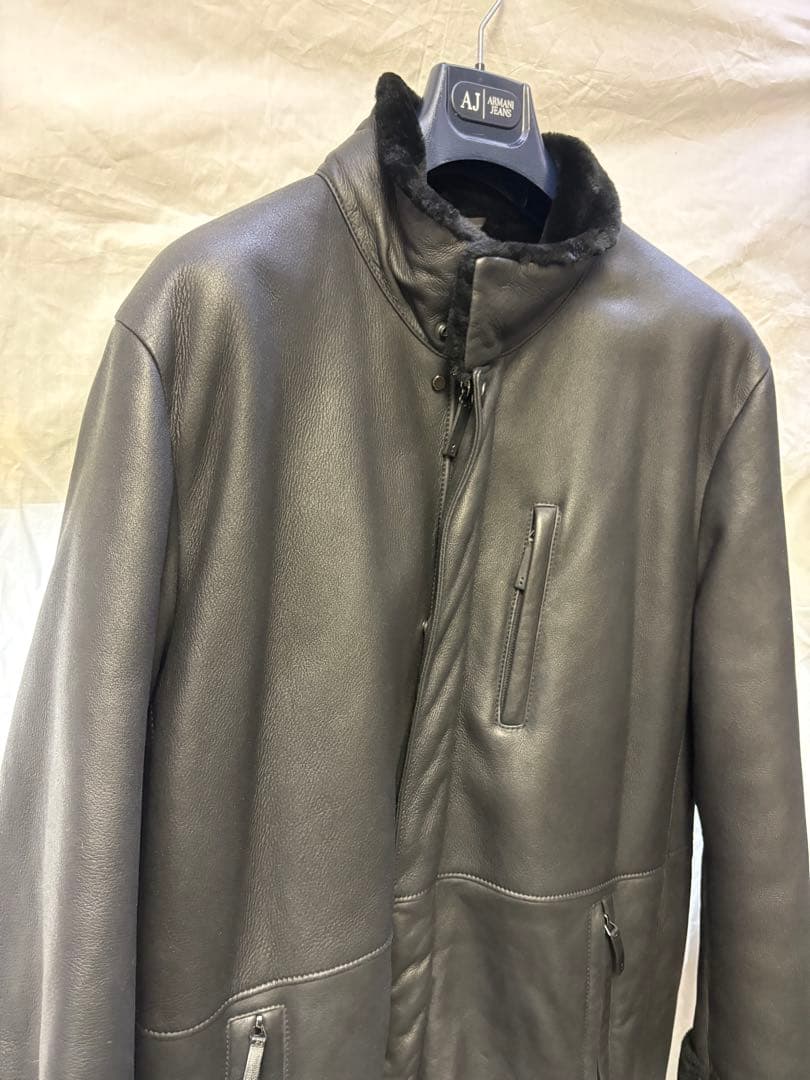 羊100% ARMANI ムートンコート