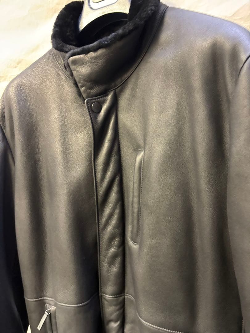 羊100% ARMANI ムートンコート