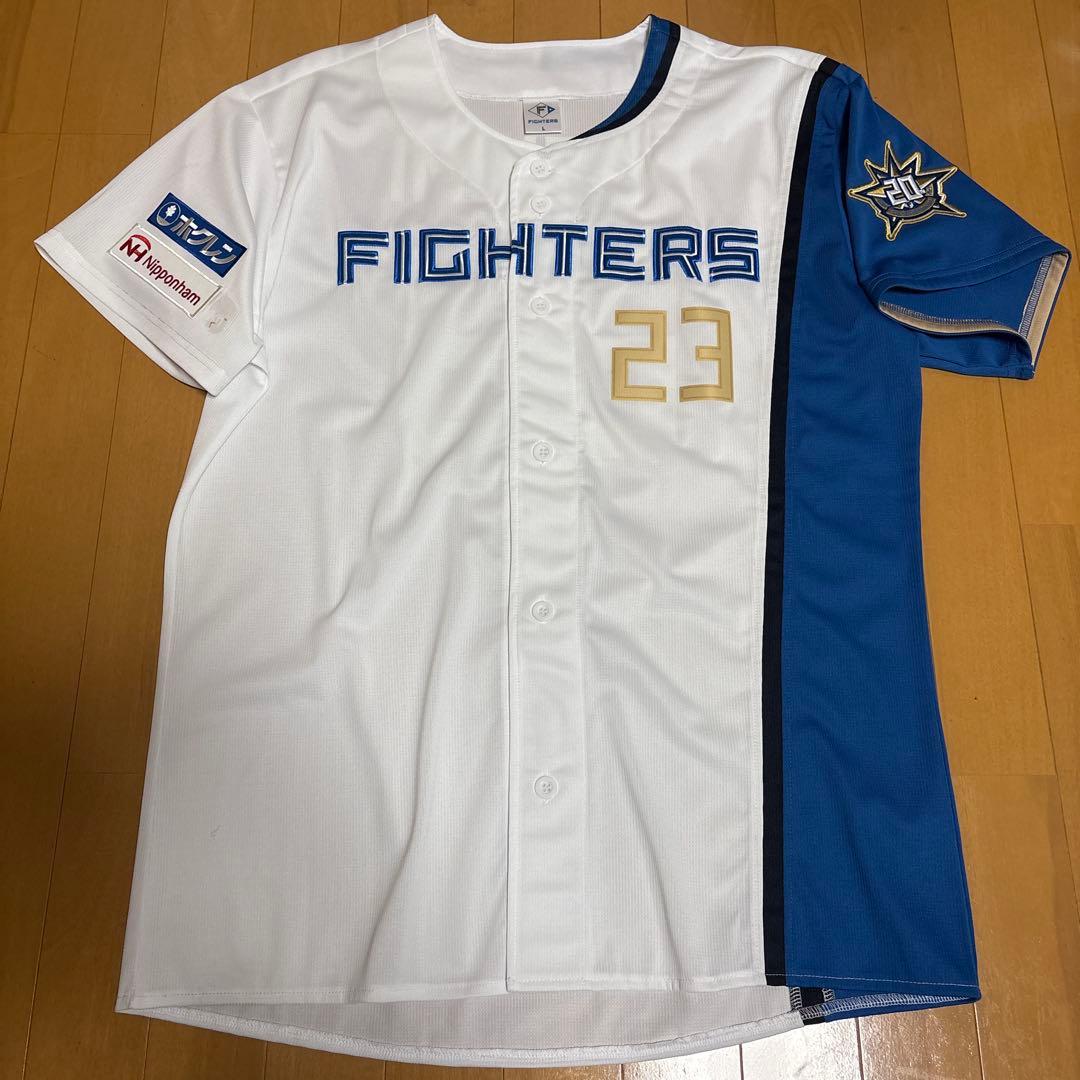北海道日本ハムファイターズ 伏見寅威 ユニフォーム&タオルセット
