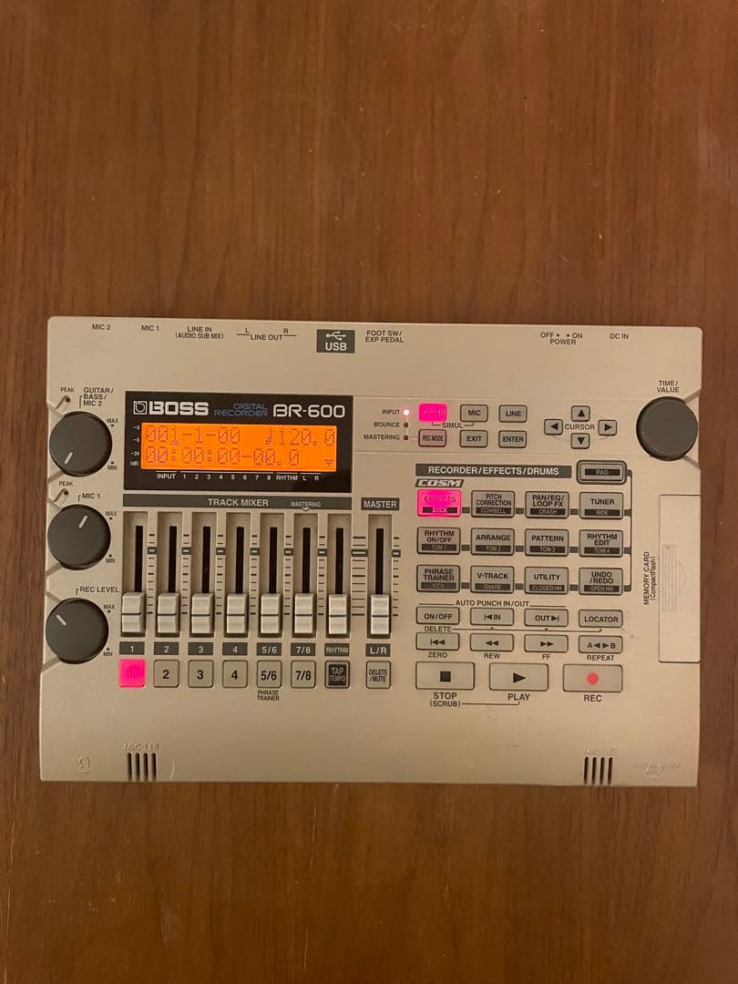 BOSS BR-600 デジタルレコーダー　＋ コンパクトフラッシュ(1GB)
