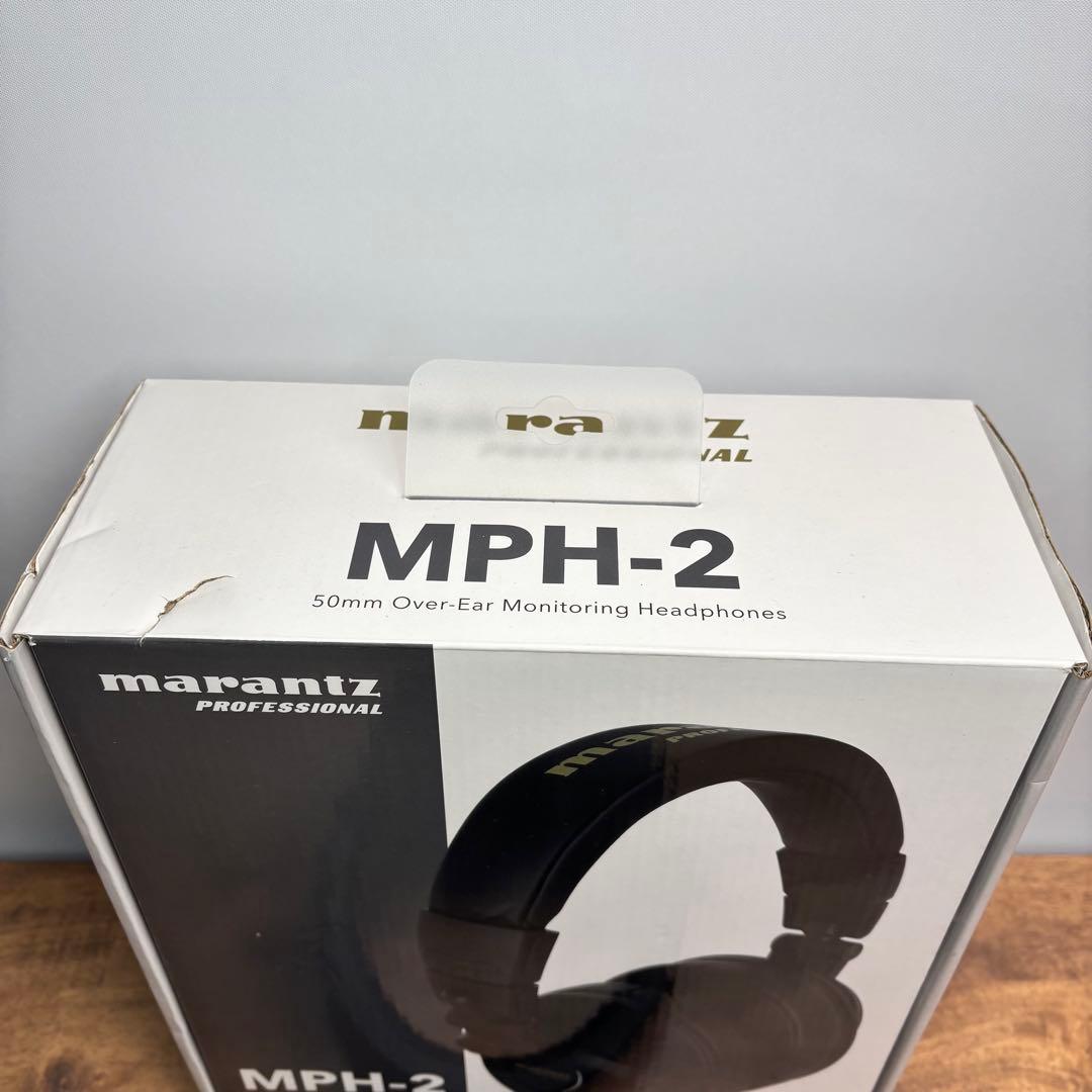 【極美品】Marantz MPH-2 モニターヘッドホン（イヤーパッド交換済み）