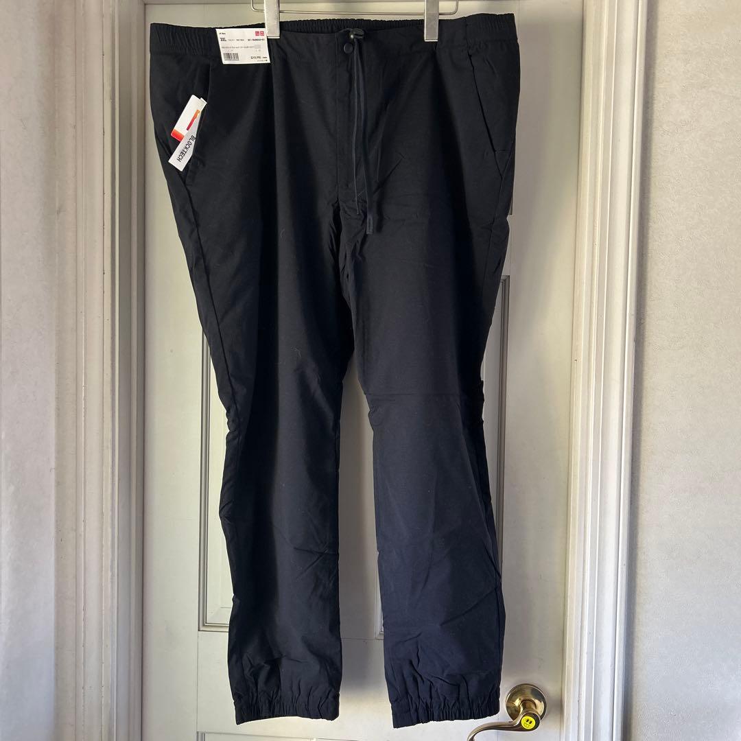 ４本セット　3XL ブロックテックウォームイージーパンツUNIQLO 紺　保管品