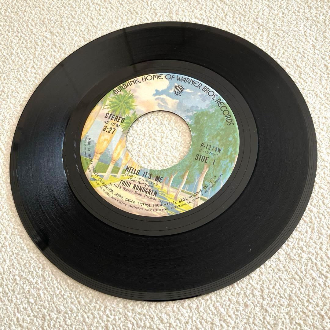 トッド•ラングレン　ハロー•イッツ•ミー　7㌅レコード