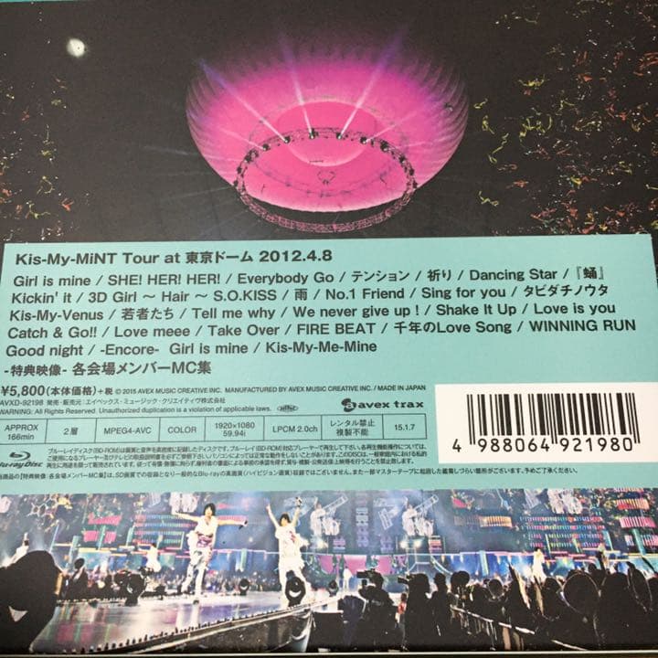 Kis-My-Ft2/Kis-My-MiNT Tour at 東京ドーム 20…