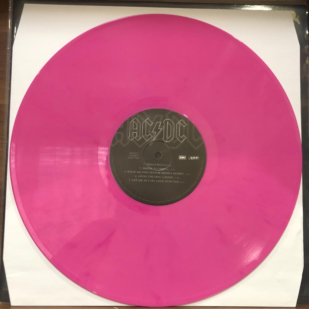 AC/DC – Back In Black Pink Marbled