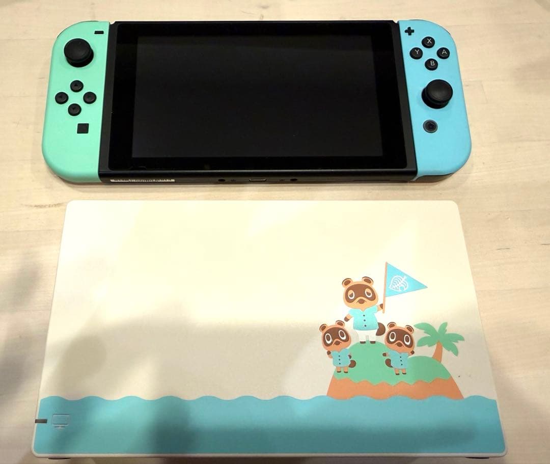 【完品】Nintendo Switch あつまれ どうぶつの森セット