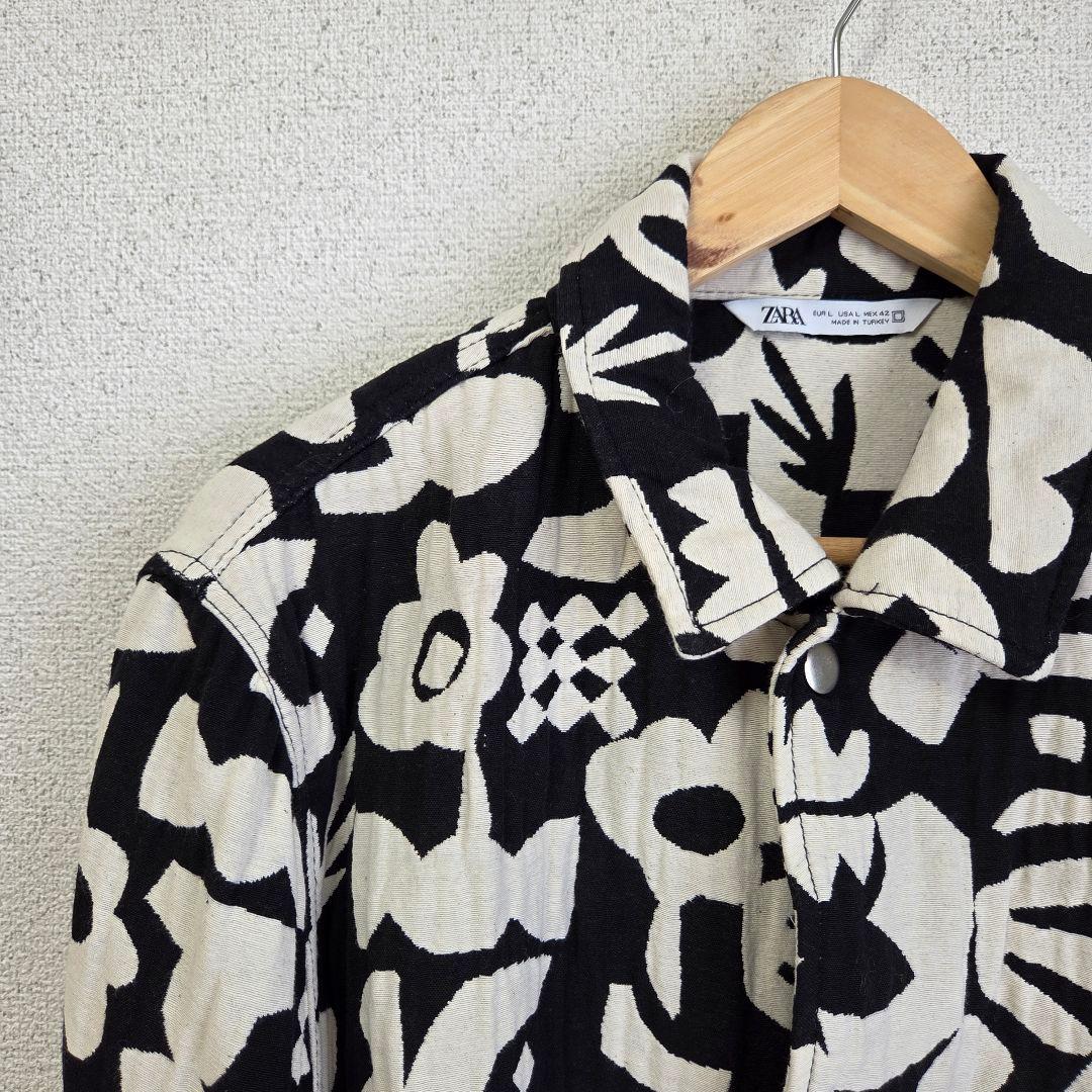 【ZARA】赤西仁着用モデル総柄ジャケット<Lサイズ>