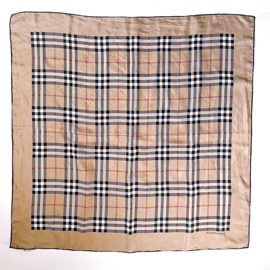 BURBERRY LONDON ノバチェック 大判スカーフ 87×87
