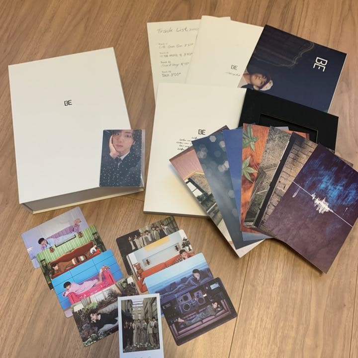 BTS BE Deluxe edition ユニバ 限定 トレカ ジン all