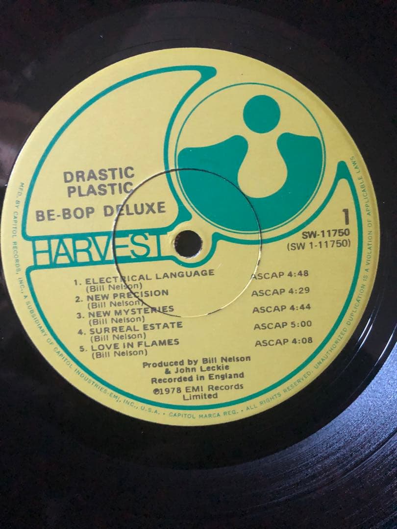 Be-Bop Deluxe LP 78年US盤
