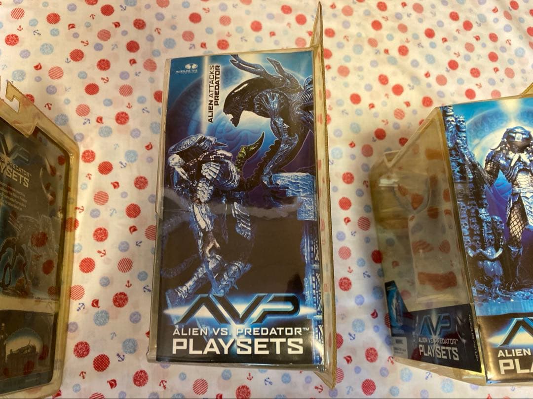 未開封・3点セットMcFarlane AVプレデター＆エイリアンジオラマ