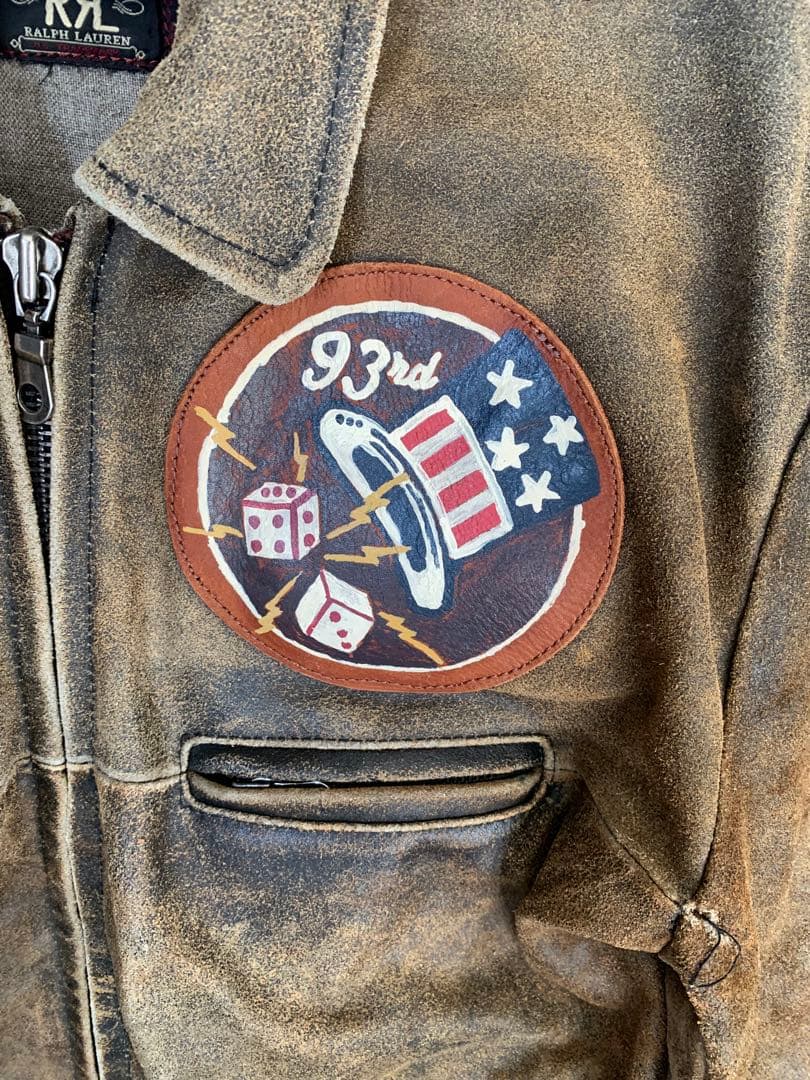 超レア　RRL レザージャケット　スペシャルリミテッドラルフローレン