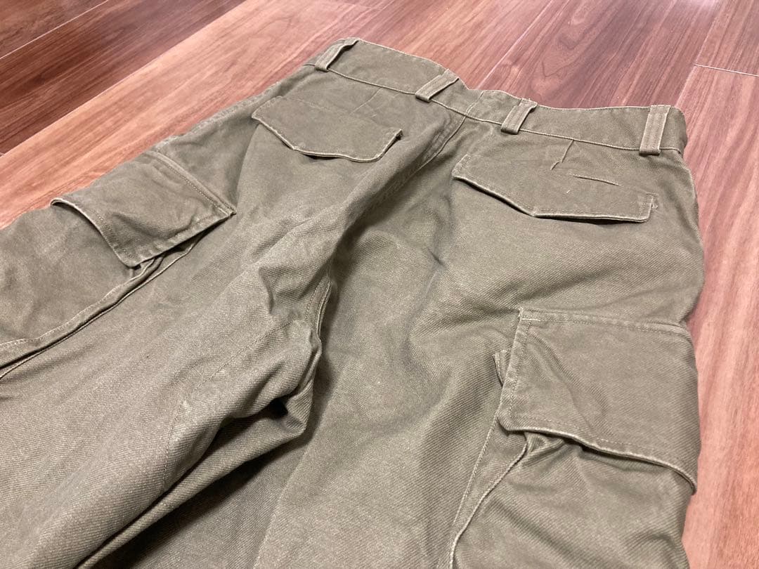 WIPER M47 サイズ22 カーゴパンツ オリーブグリーン 4ポケット