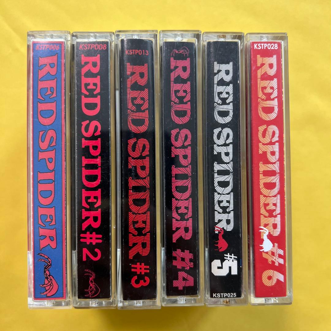 RED SPIDER MIX TAPE 1.2.3.4.5.6 レゲエ テープ