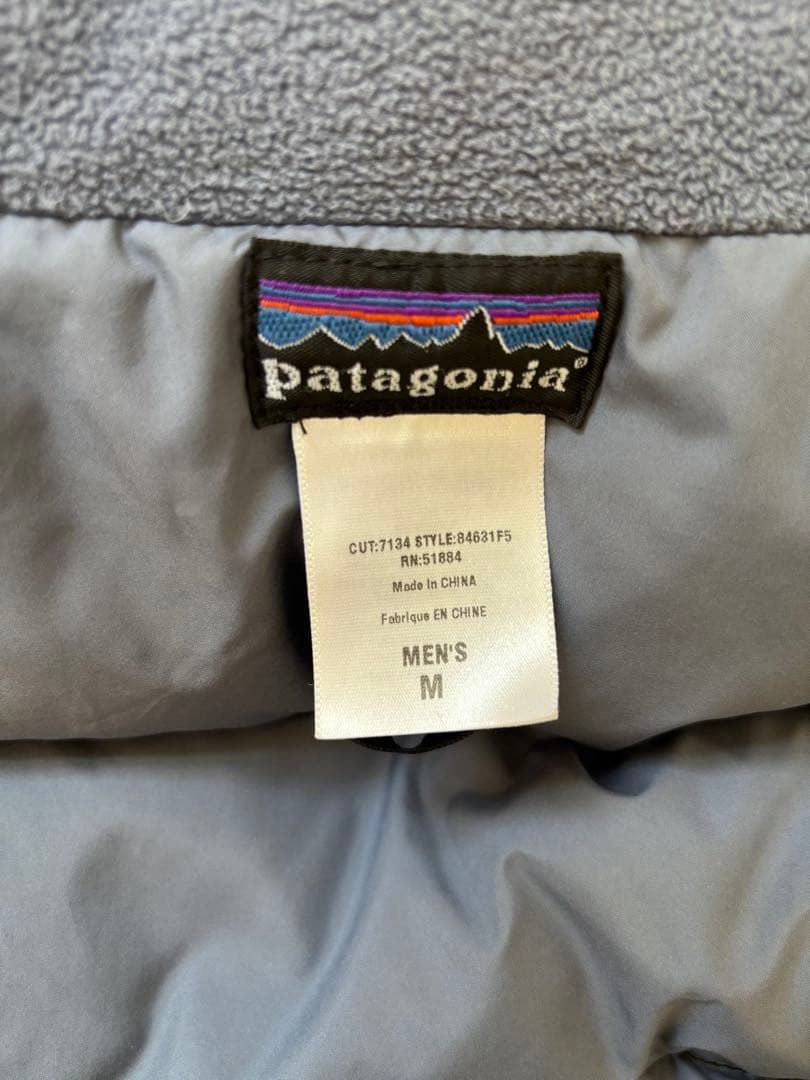 Patagonia ブラック ダウンベスト　メンズMサイズ