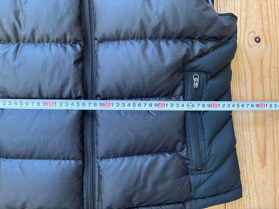 Patagonia ブラック ダウンベスト　メンズMサイズ