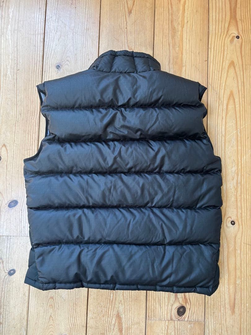 Patagonia ブラック ダウンベスト　メンズMサイズ